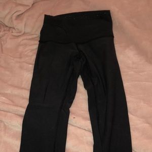high waisted black lululemon pants